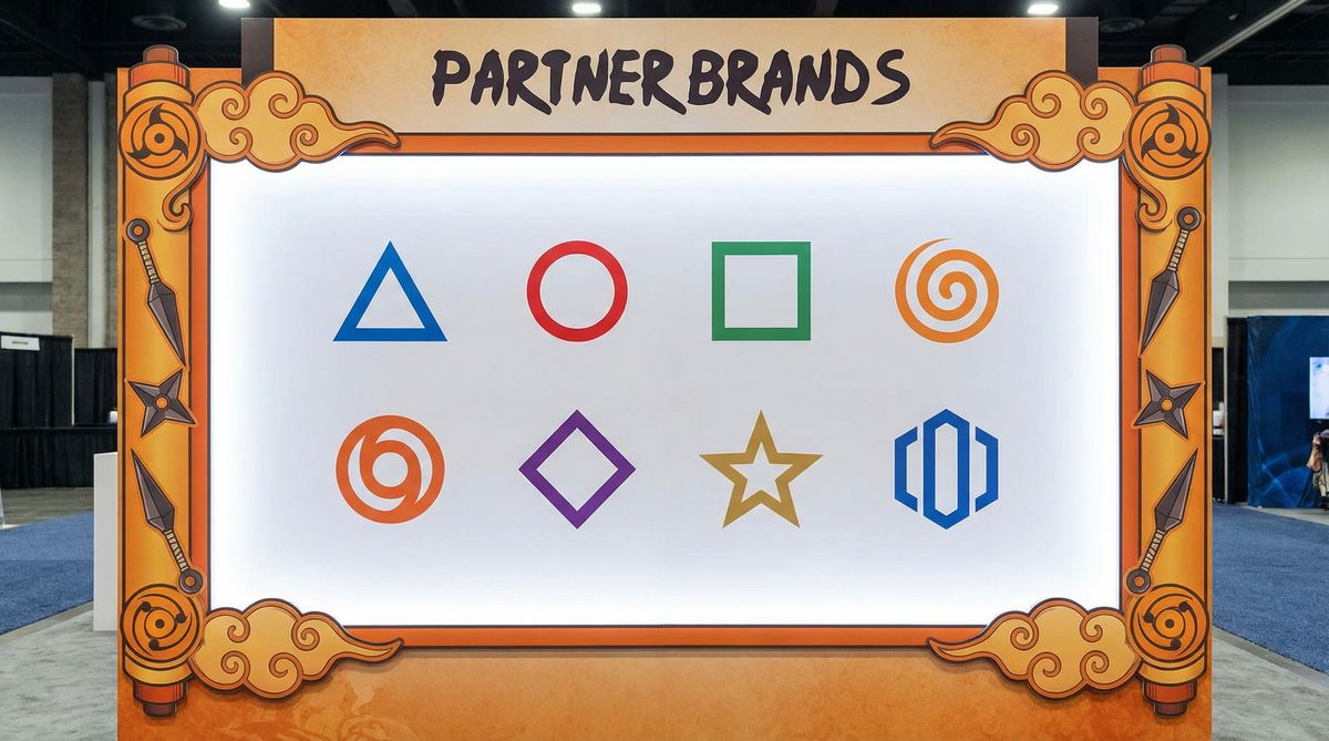 芒果视频合作影视品牌Logo墙